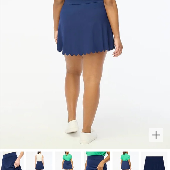 Jcrew active scallop skort - Picture 3 of 3